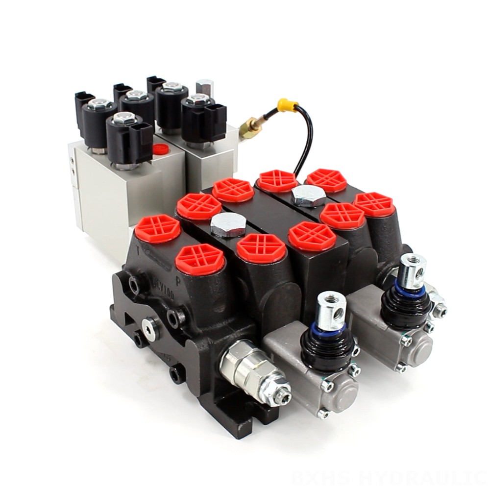 DCV100-OT-J-OT 电液控 3路 分块式方向阀 image