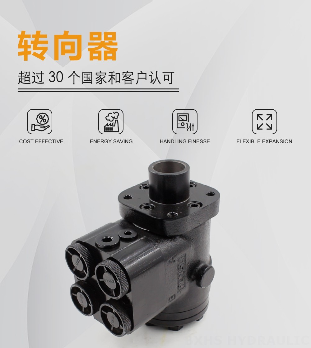 BZZ1-E80+FKA 80 ml/r 6 L/min 转向单元