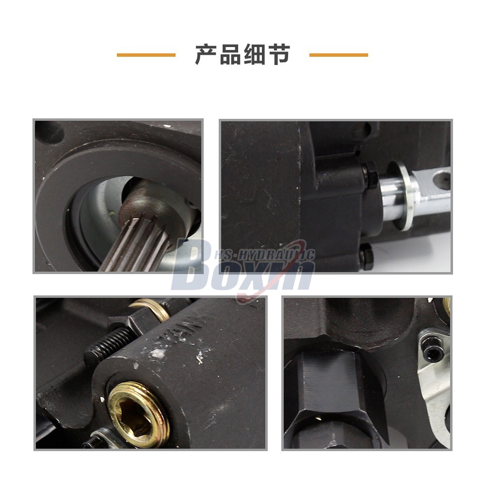 C102-LMS-25 100 毫升/转 20 MPa (2900 psi) 液压齿轮泵