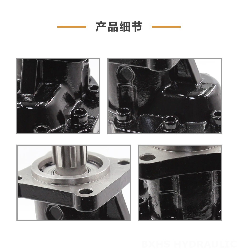 CBHST1-ISO-110 110 cc/rev 液压齿轮泵