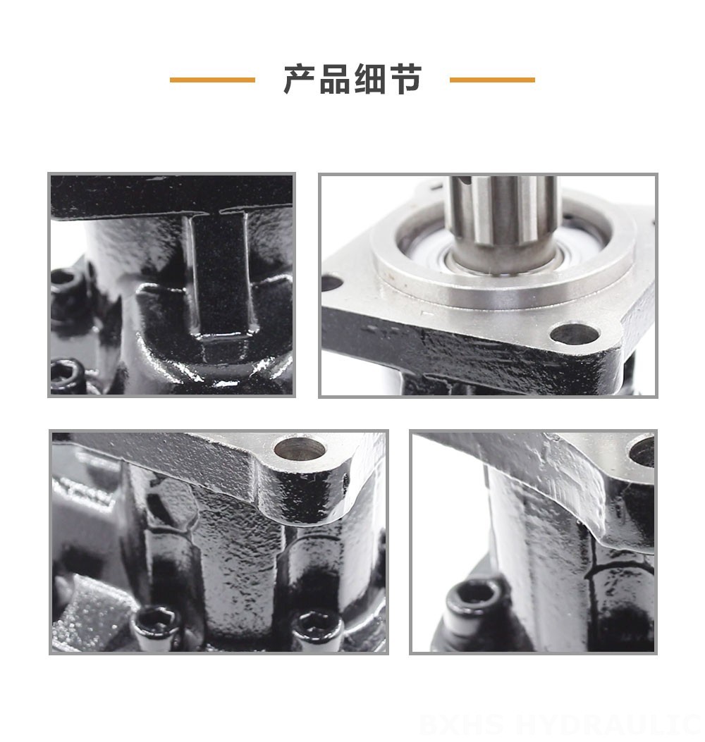 CBHST1-ISO-80 80 cc/rev 液压齿轮泵