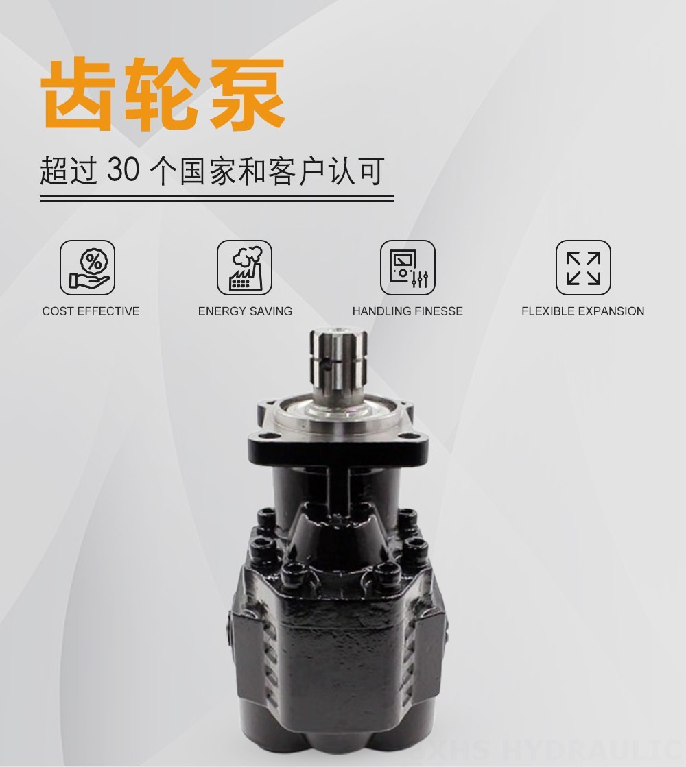 CBHST1-ISO-90 90 cc/rev 液压齿轮泵