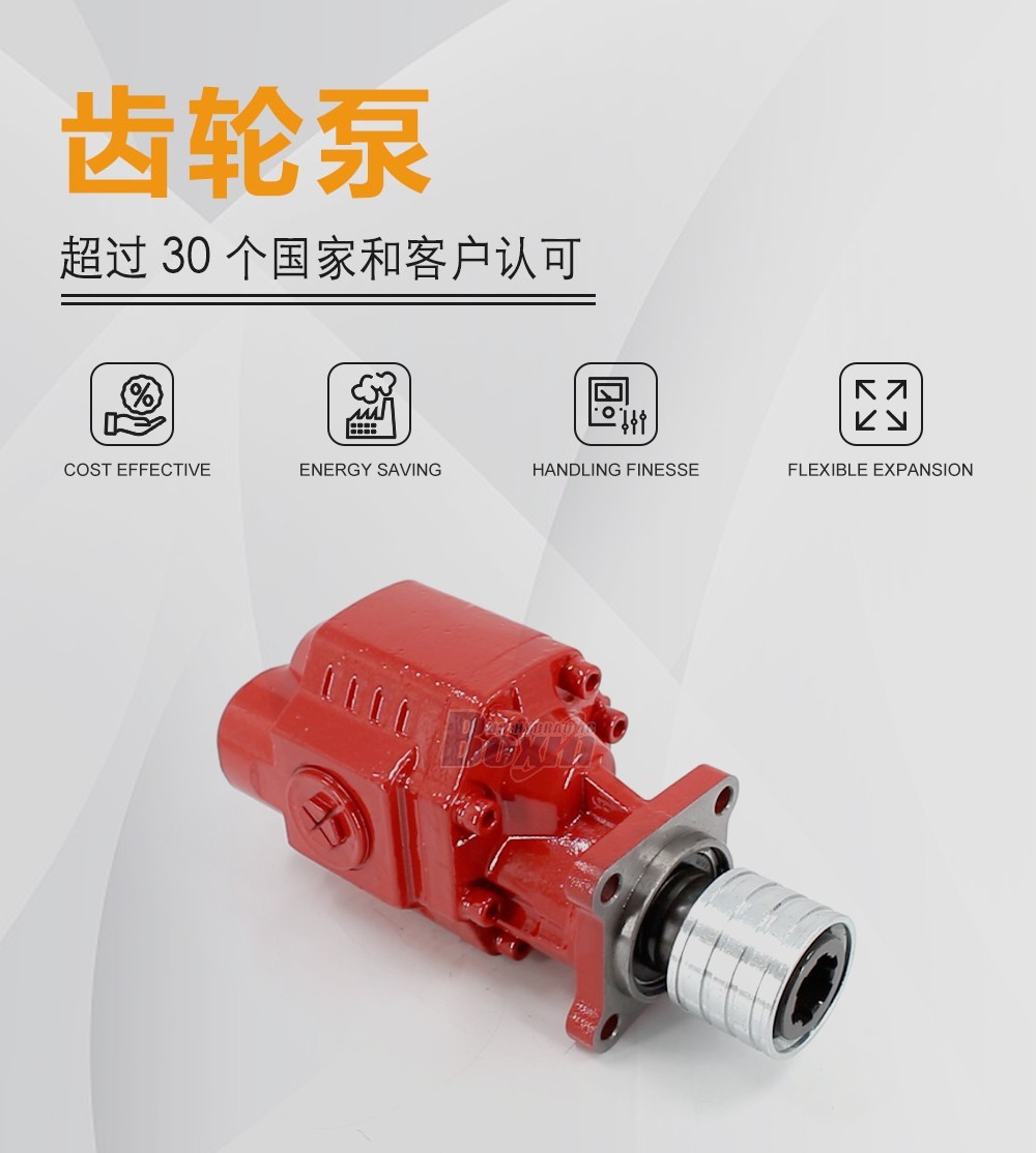 CBHW2080KH 80 毫升/转 25 MPa (3625 psi) 液压齿轮泵