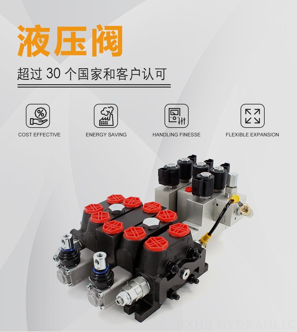 DCV100-OT-J-OT 电液控 3路 分块式方向阀