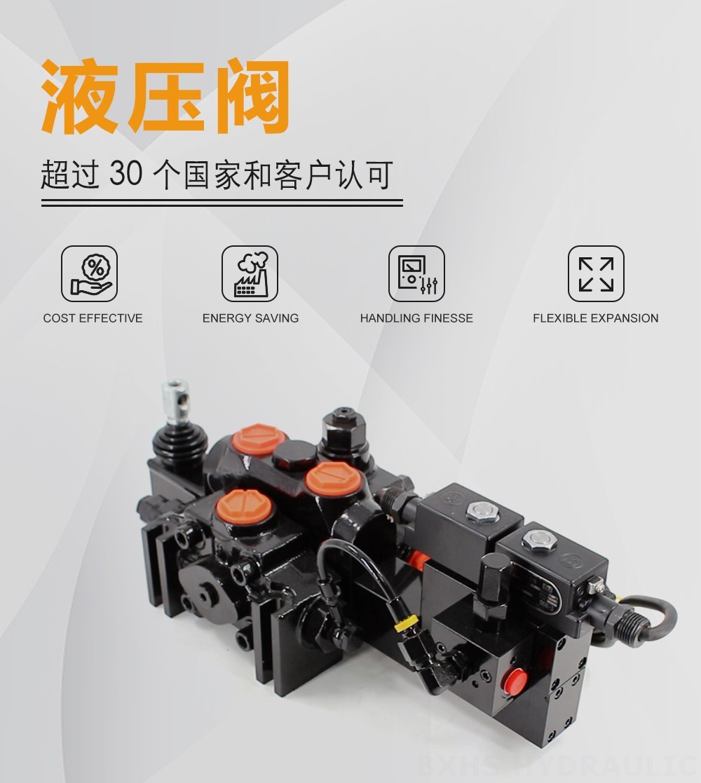 DCV200-FB 电液控 1路 分块式方向阀