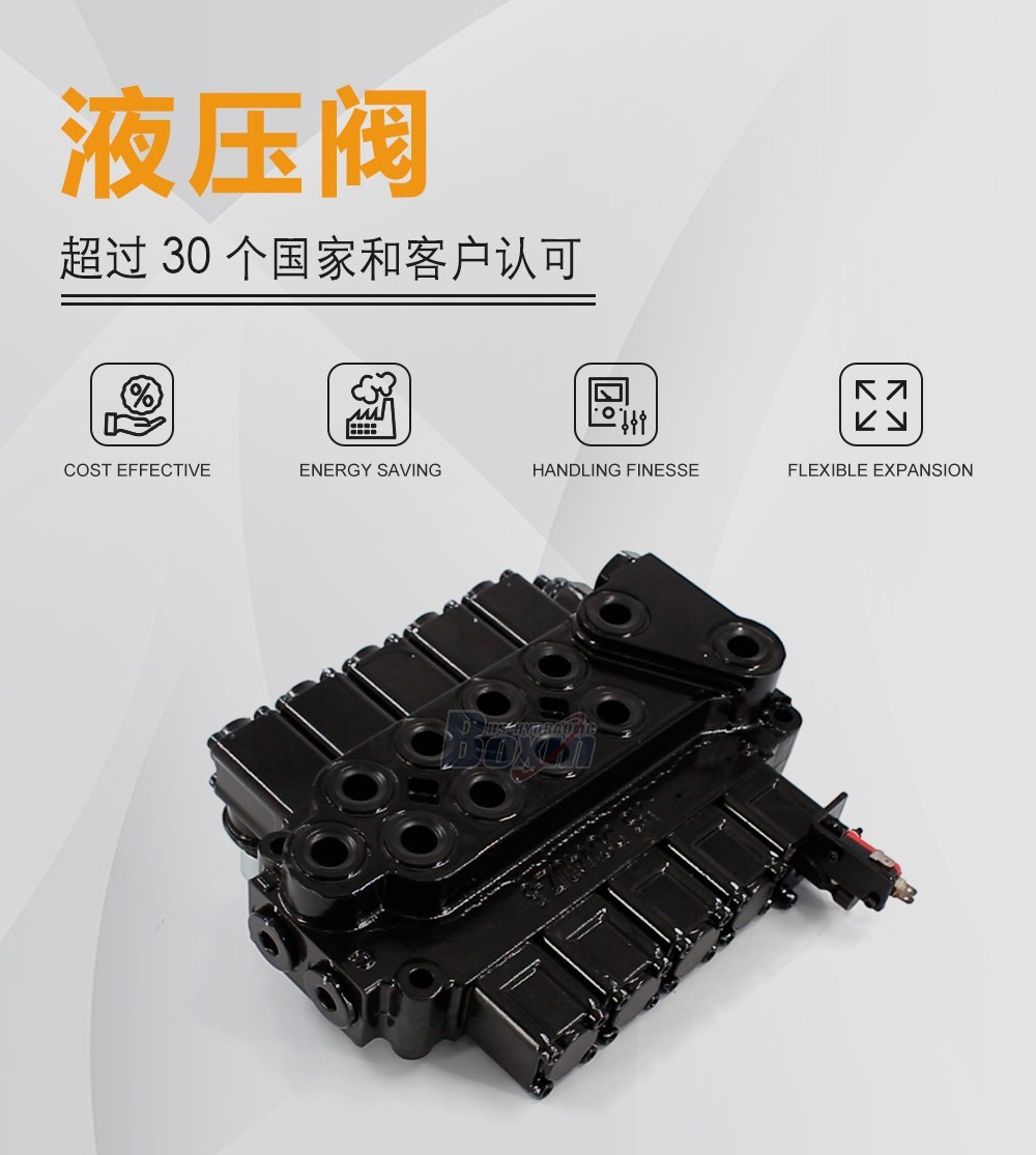 DCV40Z-FZJ 手控 5 联 支腿控制阀
