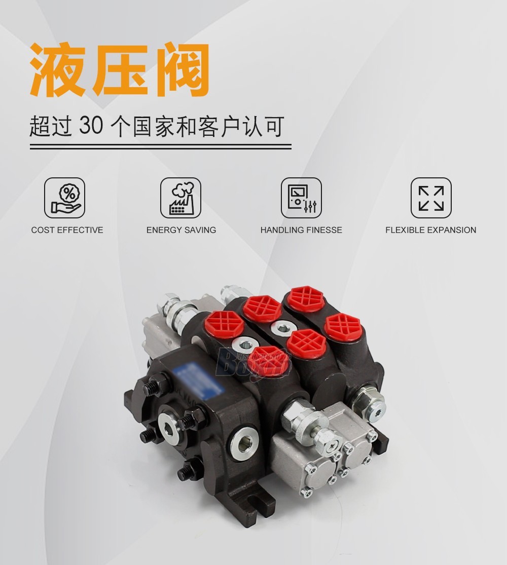 DCV60-FZJ 手控 2 联 分块式方向阀