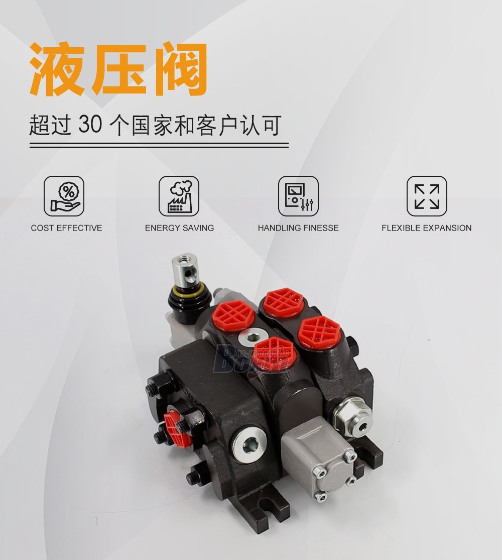 DCV60 手控 1 联 分块式方向阀