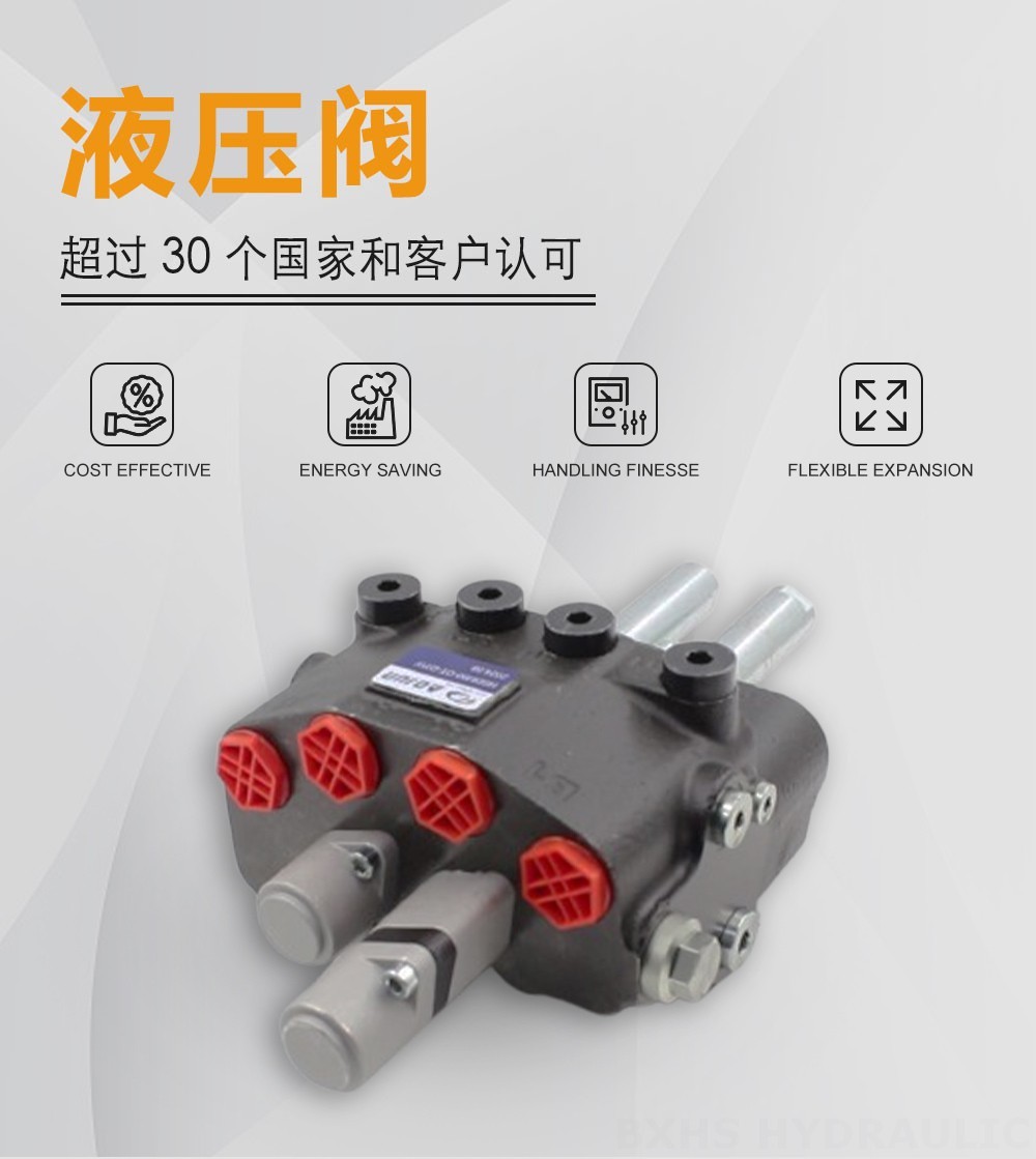 HSDM90B 软轴 2路 单块式方向阀