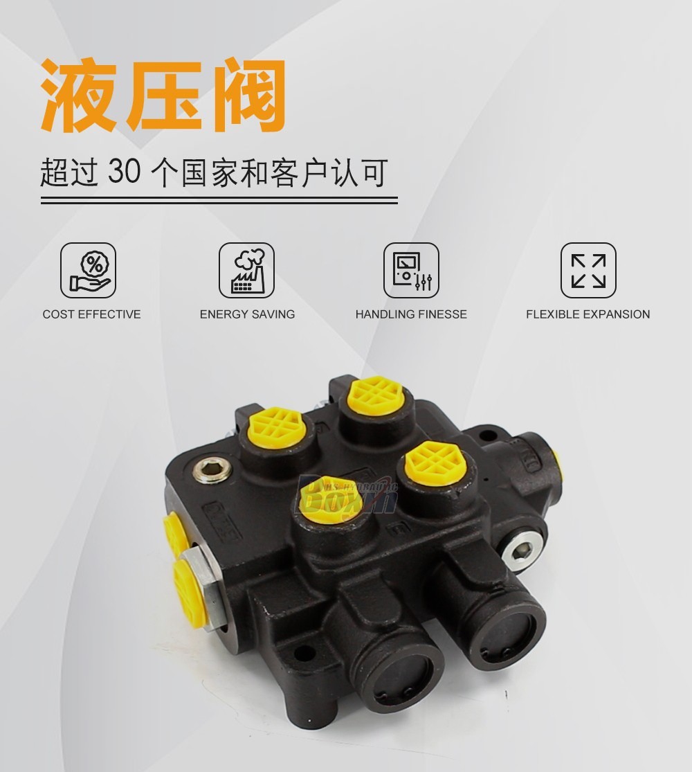 HSSP-2OT-J 手控 2 联 单块式方向阀