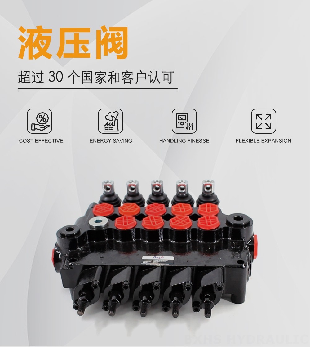 P80AZ 液压和手动 5路 支腿控制阀