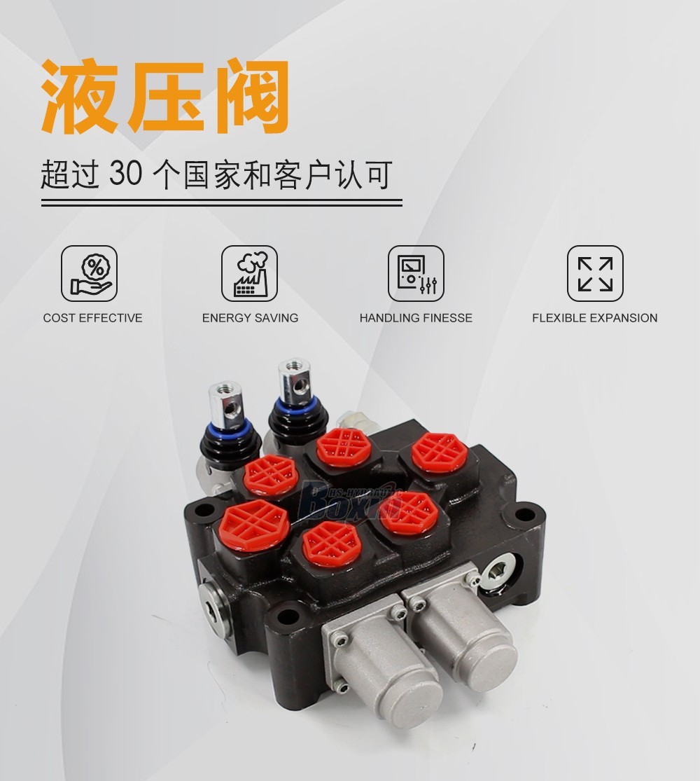 Q75-2OT 手控 2 联 单块式方向阀