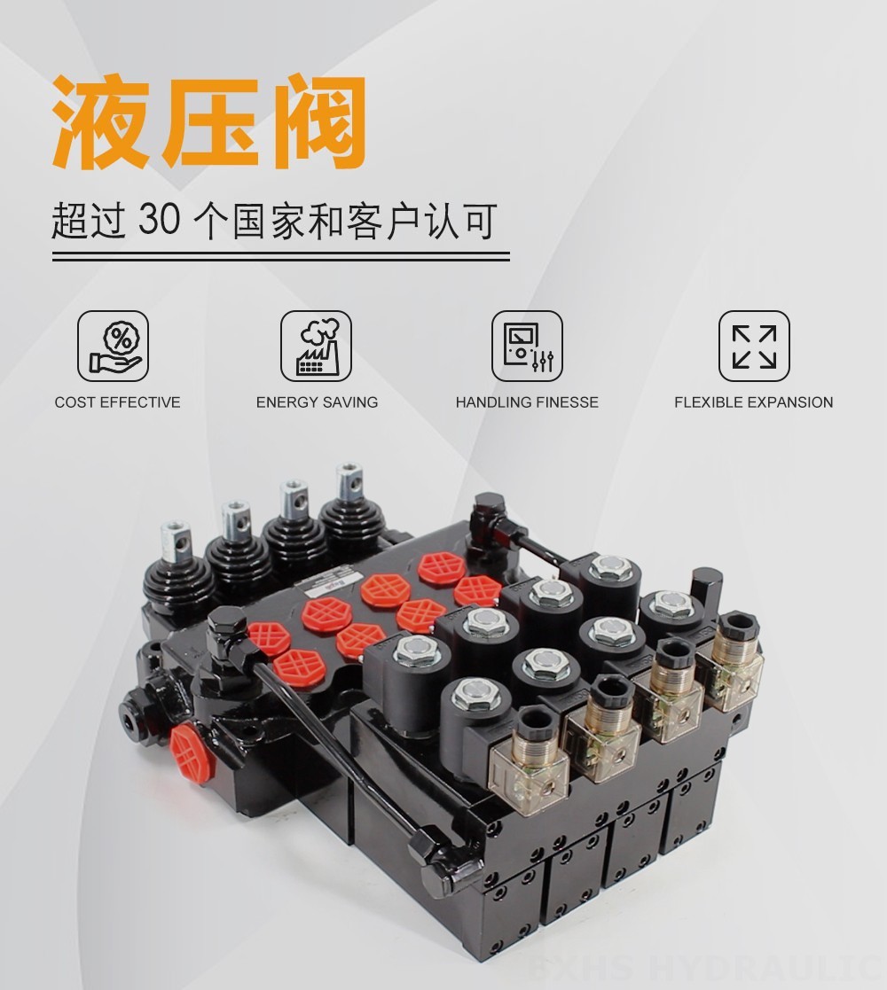 SD11-PG2 电液控 4路 单块式方向阀
