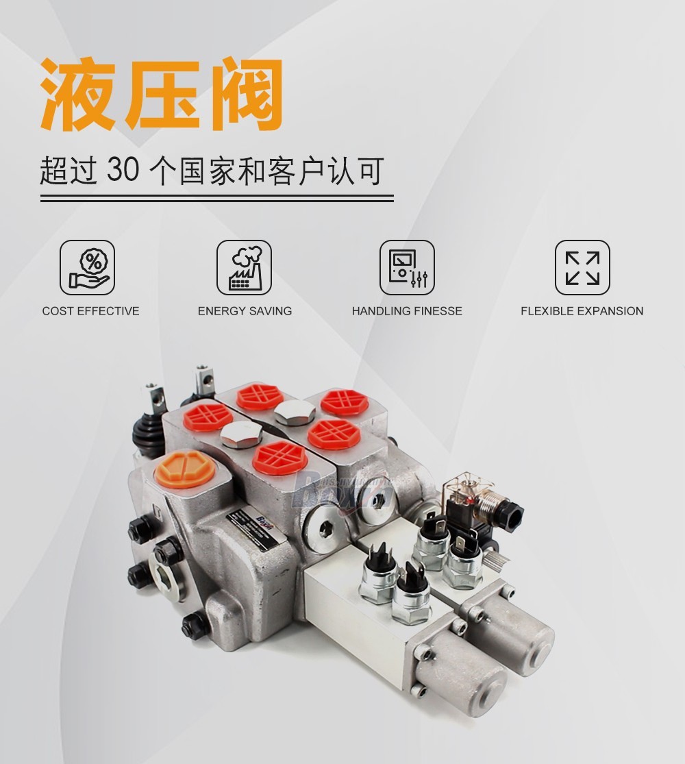 SDS180-PG2-2OTDD 手控 2 联 分块式方向阀