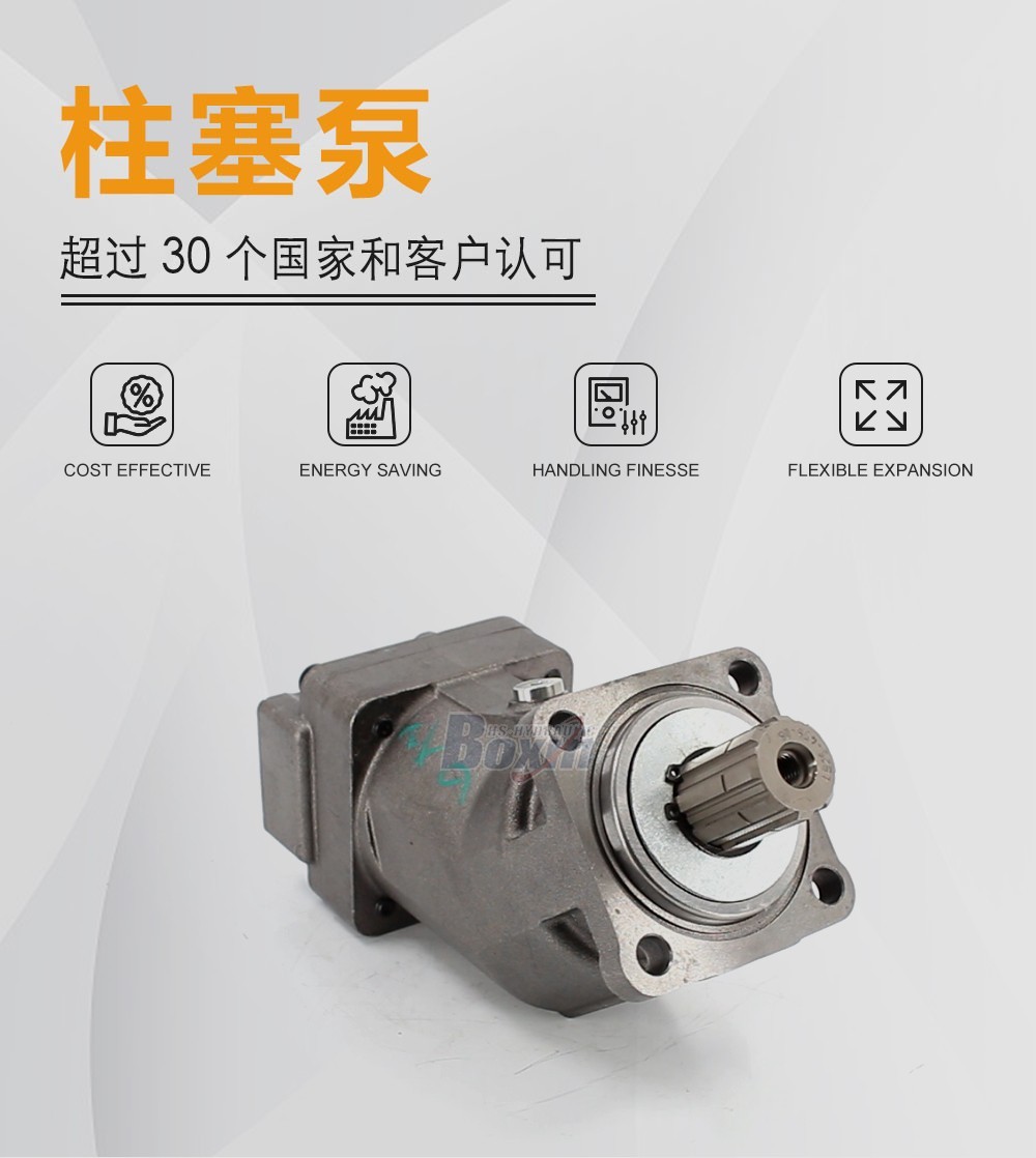 XPi-108L 108 毫升/转 38 兆帕 (5511 磅/平方英寸) 液压柱塞泵