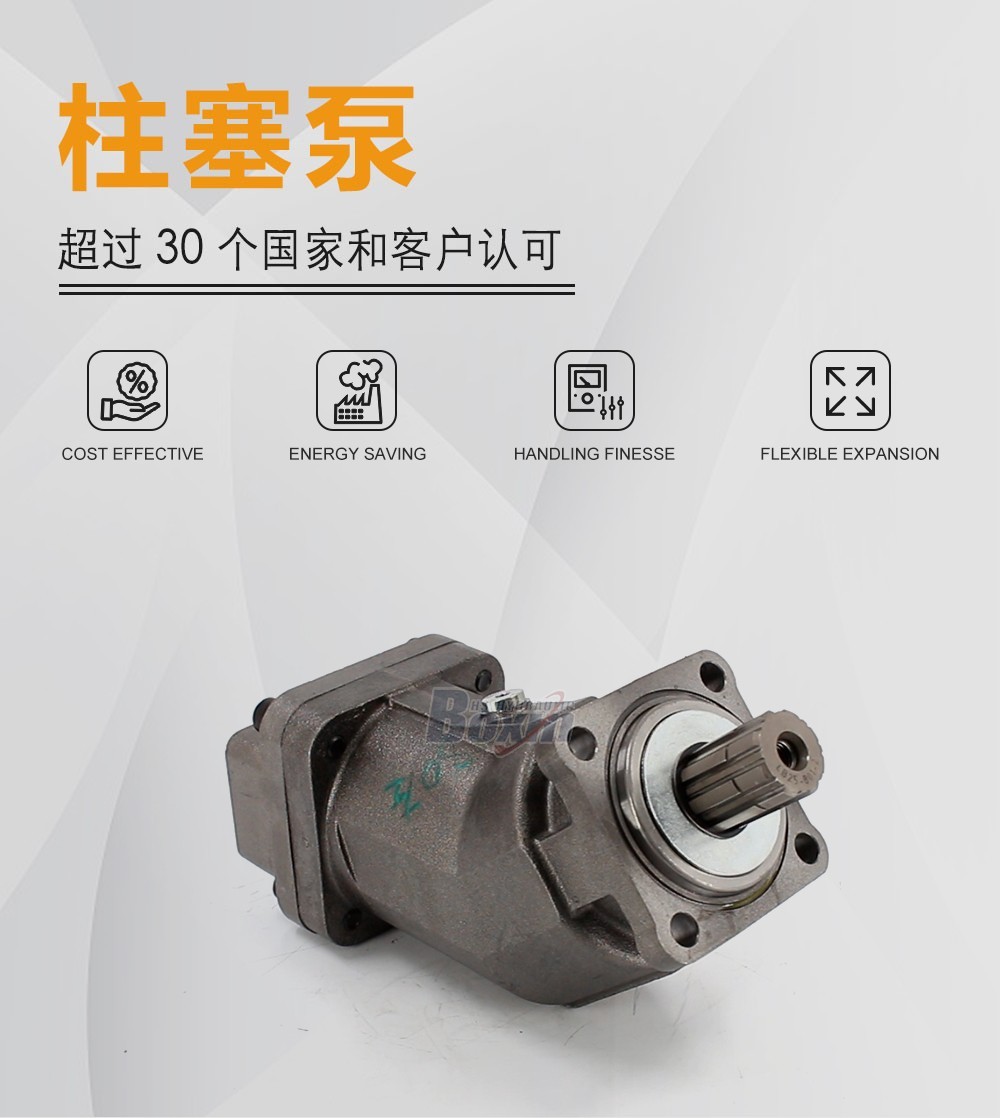 XPi-80L 80 毫升/转 38 兆帕 (5511 磅/平方英寸) 液压柱塞泵